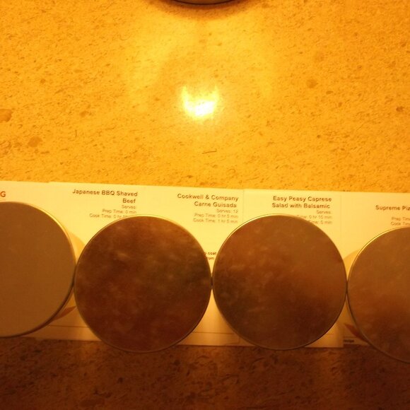 HEB True Texan BBQ Burnt Ends Candles (Set of 4) + Foil & Recipe Cards - Picture 5 of 9